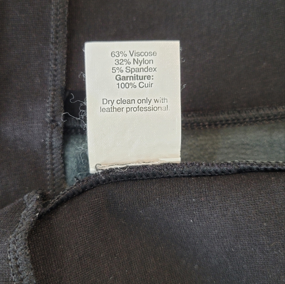 J.Crew Pants With Leather Trim #725 Size 8 - Picture 10 of 11